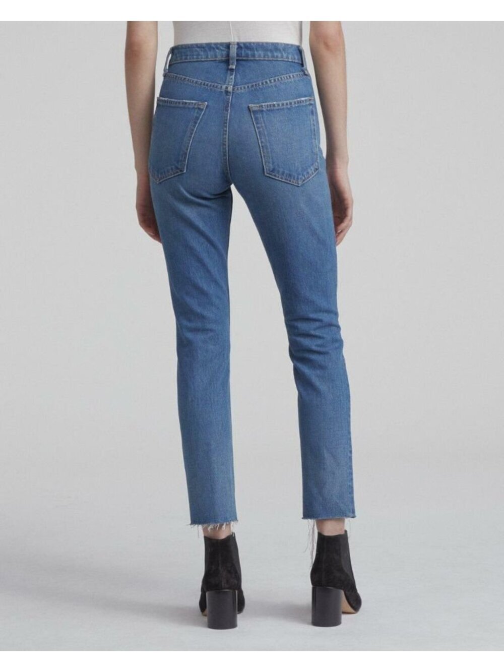 NEW Rag & Bone Women's 31 High Rise Ankle Skinny Jeans In Pamela NWT $250 - Picture 2 of 4